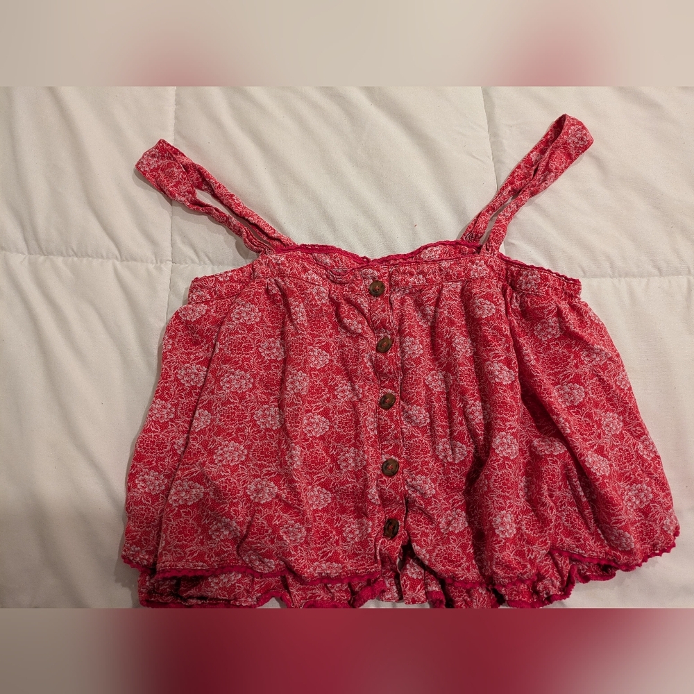 Free People Pink Tank - Picture 3 of 6